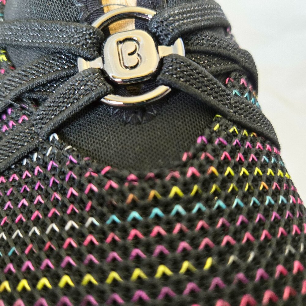 BZEES SHOES NICHE Black Rainbow 9Wide
